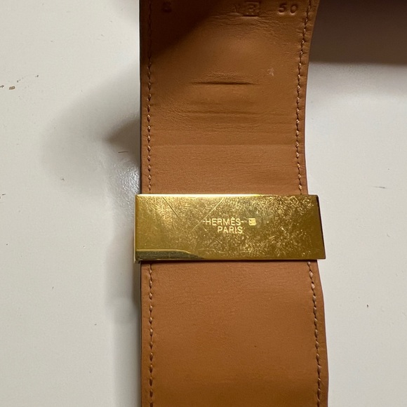 Hermès Shiny Alligator Collier De Chien CDC Bracelet Bleu Izmir - Picture 6 of 9